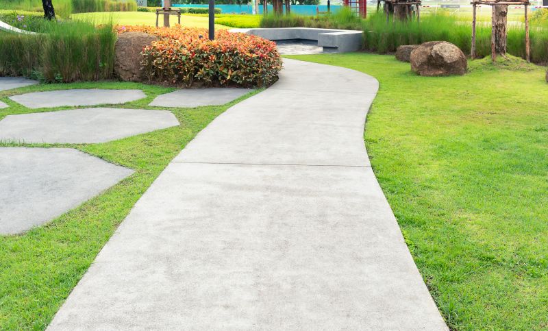 Walkway Concrete Installation