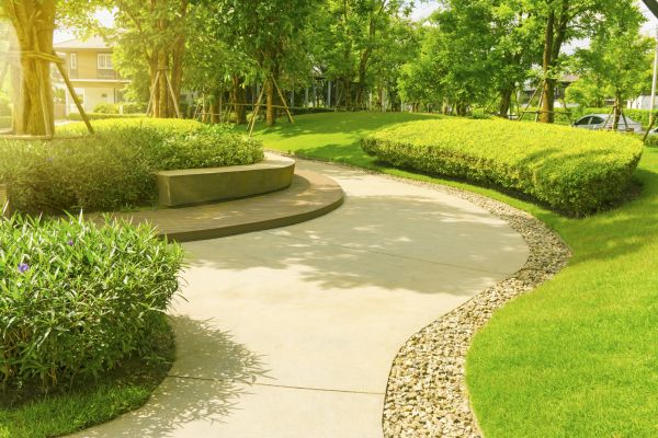 Cement Walkway Installation in Bradenton
