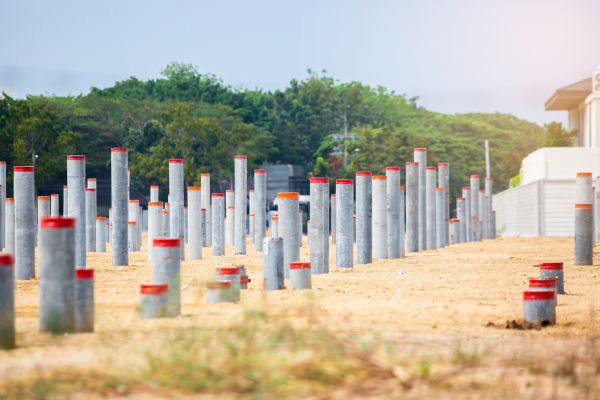 Concrete Pile Installation in Bradenton